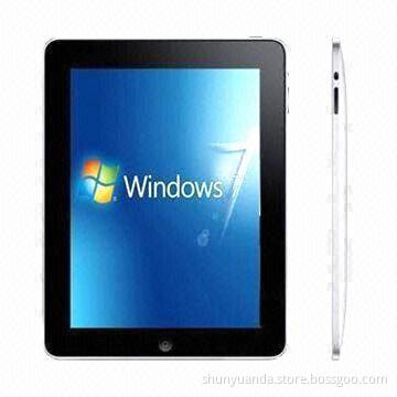 Tablet PCs with 64GB SSD, Microsoft Windows 7 Operating System and Touchscreen Keyboard